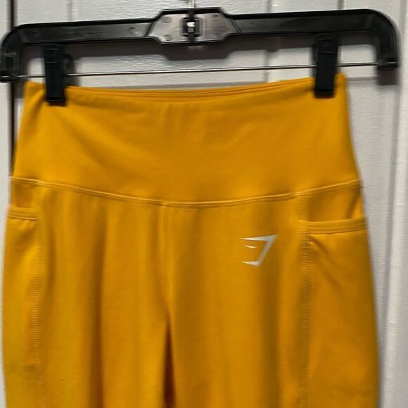 Gymshark Women’s Leggings Full Length Gold XS - Picture 4 of 6